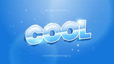 Modern mavi, dondurulmuş, düzenlenebilir metin efekti canlı, modern renk parlak. Metin tarzı efekti. Düzenlenebilir yazı tipi vektör dosyaları