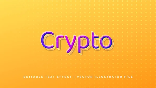 Moderner Editierbarer Textstil Illustrator Vektor Design Vorlage — Stockvektor