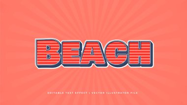 Düzenlenebilir metin biçimi efekti - grunge biçimi temalı retro vintage yaz metni