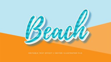 Ressam için 3d biçimli düzenlenebilir yazı tipi efekti içeren eski tip metin efekti şablonu