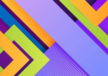 Sunum tasarımı için modern renkli soyut arkaplan