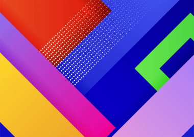 Dinamik efektli soyut arkaplan. Modern model. Tasarım için vektör illüstrasyonu.