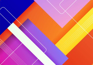 Dinamik efektli soyut arkaplan. Modern model. Tasarım için vektör illüstrasyonu.