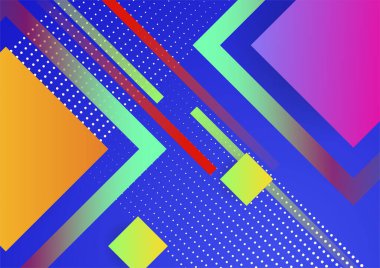 Dinamik efektli soyut arkaplan. Modern model. Tasarım için vektör illüstrasyonu.