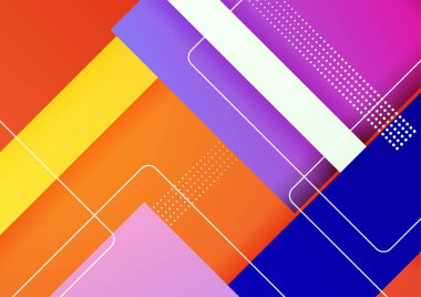 Dinamik efektli soyut arkaplan. Modern model. Tasarım için vektör illüstrasyonu.