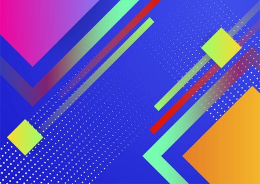 Dinamik efektli soyut arkaplan. Modern model. Tasarım için vektör illüstrasyonu.