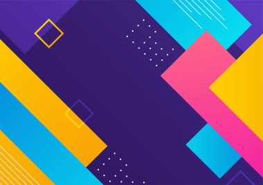 Poster, broşür, kart ya da broşür için modern parlak vektör renkli arka plan. Soyut renkli arkaplan dokusu