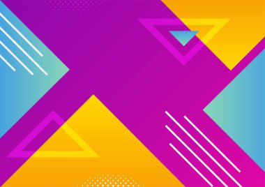 Poster, broşür, kart ya da broşür için modern parlak vektör renkli arka plan. Soyut renkli arkaplan dokusu