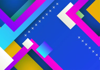 soyut renkli teknoloji iletişim konsepti vektör arkaplanı