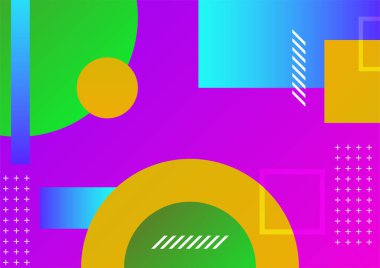 soyut renkli teknoloji iletişim konsepti vektör arkaplanı