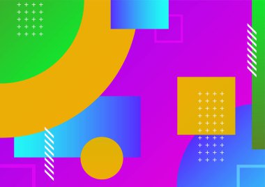 soyut renkli teknoloji iletişim konsepti vektör arkaplanı