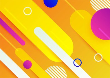 Modern renkli mavi kırmızı üç boyutlu soyut sunum arkaplanı