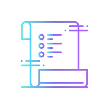 Aday İş ikonu mavi duoton tarzında. İnsanlar, insanlar, iş, kariyer, arama, kişi, çalışan. Vektör illüstrasyonu