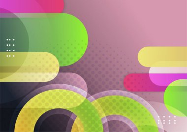 Dinamik efektli soyut arkaplan. Modern model. Tasarım için vektör illüstrasyonu.