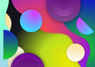 Dinamik efektli soyut arkaplan. Modern model. Tasarım için vektör illüstrasyonu.