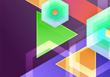 Dinamik efektli soyut arkaplan. Modern model. Tasarım için vektör illüstrasyonu.