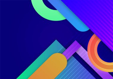 Dinamik efektli soyut arkaplan. Modern model. Tasarım için vektör illüstrasyonu.