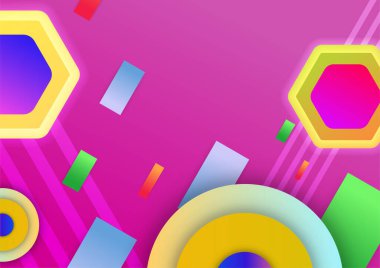 Dinamik efektli soyut arkaplan. Modern model. Tasarım için vektör illüstrasyonu.