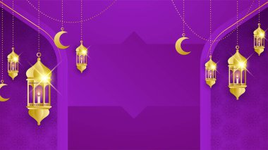 Arap süsleme desenli ve lüks mandala fener dekoratifli İslam ramazanı arkaplanı. İslam tebrik kartı, bayram şablonu, hac, davetiye, kutlama, prim çerçevesi ve cami için tasarlandı.