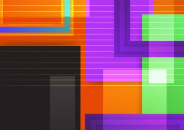 Soyut modern arkaplan gradyan rengi. Geometrik şekilli yeşil pembe turuncu ve mavi gradyan..