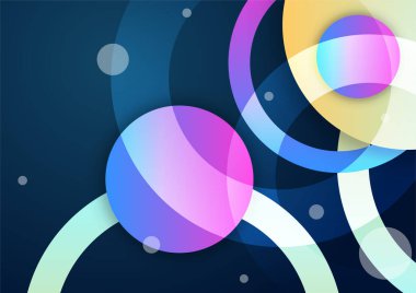 Soyut modern arkaplan gradyan rengi. Geometrik şekilli yeşil pembe turuncu ve mavi gradyan..