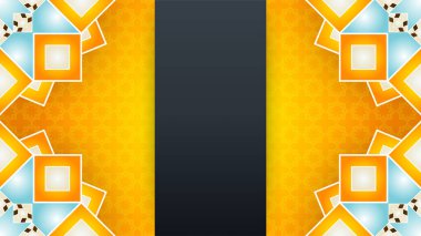 Arap süsleme desenli ve lüks mandala fener dekoratifli İslam ramazanı arkaplanı. İslam tebrik kartı, bayram şablonu, hac, davetiye, kutlama, prim çerçevesi ve cami için tasarlandı.