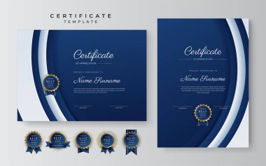 Altın rozetli ve sınırlı başarı sertifikası