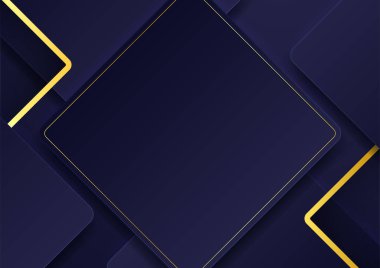 Modern sunum mavi soyut arkaplan vektörü