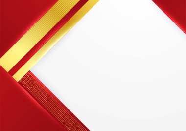 Modern sunum kırmızı soyut arkaplan vektörü