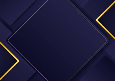 Modern sunum mavi soyut arkaplan vektörü