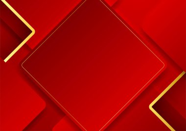 Teknoloji afişi, sunum arkaplanı, web başlığı ve daha fazlası için kırmızı soyut arkaplan