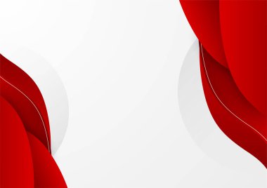 Teknoloji afişi, sunum arkaplanı, web başlığı ve daha fazlası için kırmızı soyut arkaplan