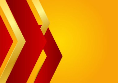 Modern şirket tasarımı ile sunum tasarımı için kırmızı soyut arkaplan