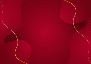 Kırmızı soyut arka plan. Sunum tasarımı için vektör illüstrasyonu, ağ başlığı, teknoloji afişi