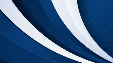 Mavi ve beyaz geometrik şekiller soyut arkaplan geometrisi parlaklığı ve sunum tasarımı için katman element vektörü. İş dünyası, şirket, kurum, parti, şenlik, seminer ve görüşmeler için uygun.