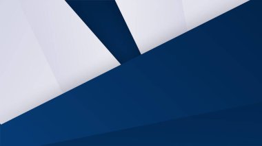 Minimalist geometrik elementlere sahip mavi arkaplan 