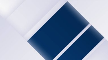 Minimalist geometrik elementlere sahip mavi arkaplan 