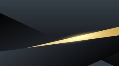 Özet siyah ve altın arkaplan