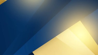 Mavi arkaplanda altın çizgiler