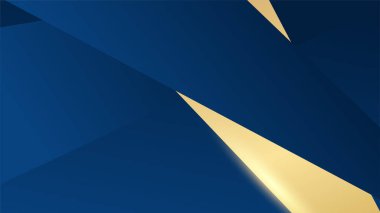 Mavi arkaplanda altın çizgiler