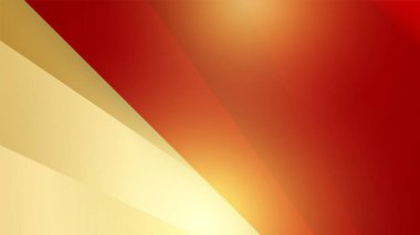 Soyut kırmızı ve altın rengi lüks arka plan
