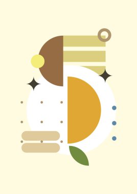 Soyut boho poster kompozisyonları. Minimum geometrik posterler. Boho duvar dekoru.