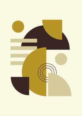 Soyut şekilli Modern Sanatlar koleksiyonu, hayvanlar, bitkiler. Estetik Modern Sanat, Boho Dekor, Minimalist Sanat. Düzenlenebilir Vektör çağdaş poster illüstrasyonu.