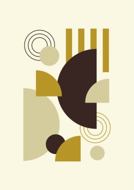 Soyut şekilli Modern Sanatlar koleksiyonu, hayvanlar, bitkiler. Estetik Modern Sanat, Boho Dekor, Minimalist Sanat. Düzenlenebilir Vektör çağdaş poster illüstrasyonu.