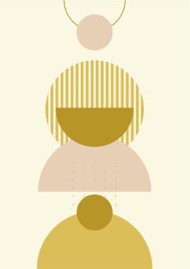 Soyut şekilli Modern Sanatlar koleksiyonu, hayvanlar, bitkiler. Estetik Modern Sanat, Boho Dekor, Minimalist Sanat. Düzenlenebilir Vektör çağdaş poster illüstrasyonu.