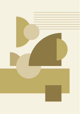 Soyut şekilli Modern Sanatlar koleksiyonu, hayvanlar, bitkiler. Estetik Modern Sanat, Boho Dekor, Minimalist Sanat. Düzenlenebilir Vektör çağdaş poster illüstrasyonu.