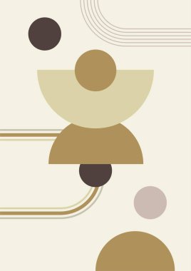 Soyut şekilli Modern Sanatlar koleksiyonu, hayvanlar, bitkiler. Estetik Modern Sanat, Boho Dekor, Minimalist Sanat. Düzenlenebilir Vektör çağdaş poster illüstrasyonu.