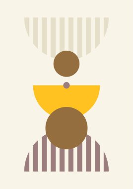 Soyut şekilli Modern Sanatlar koleksiyonu, hayvanlar, bitkiler. Estetik Modern Sanat, Boho Dekor, Minimalist Sanat. Düzenlenebilir Vektör çağdaş poster illüstrasyonu.