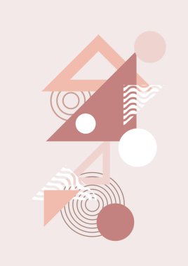 Modern minimalist soyut estetik çizimler. Bohem tarzı duvar dekoru. Çağdaş sanatsal posterlerin koleksiyonu.