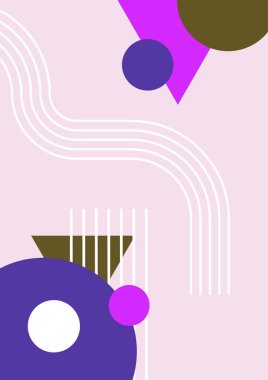 Modern minimalist soyut estetik çizimler. Bohem tarzı duvar dekoru. Çağdaş sanatsal posterlerin koleksiyonu.